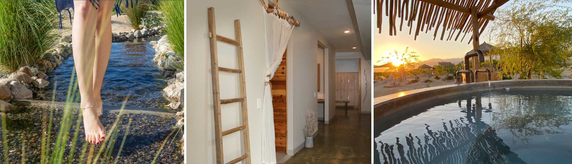 Reflexology Walk, Spa Room Detail, Oasis Tub