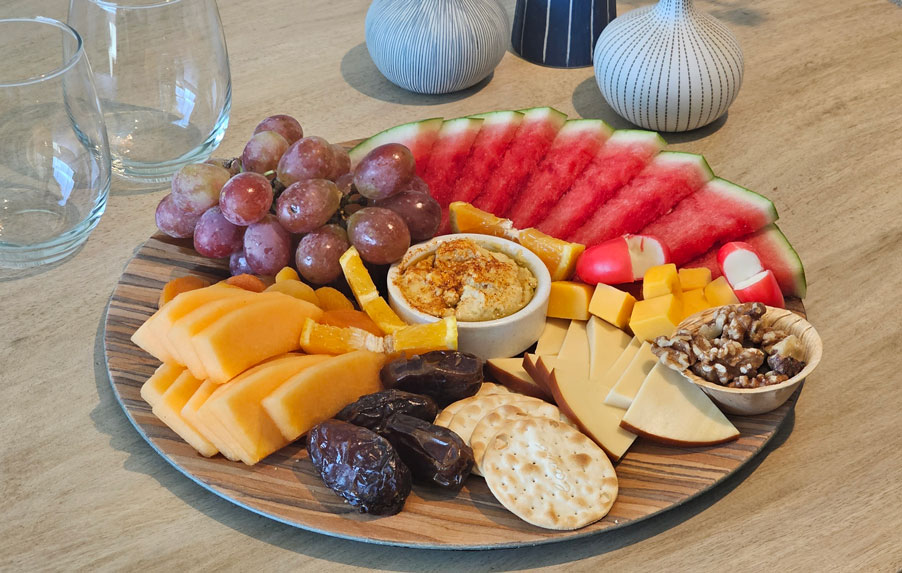 Fruit & Cheese Platter, Charcuterie Plate