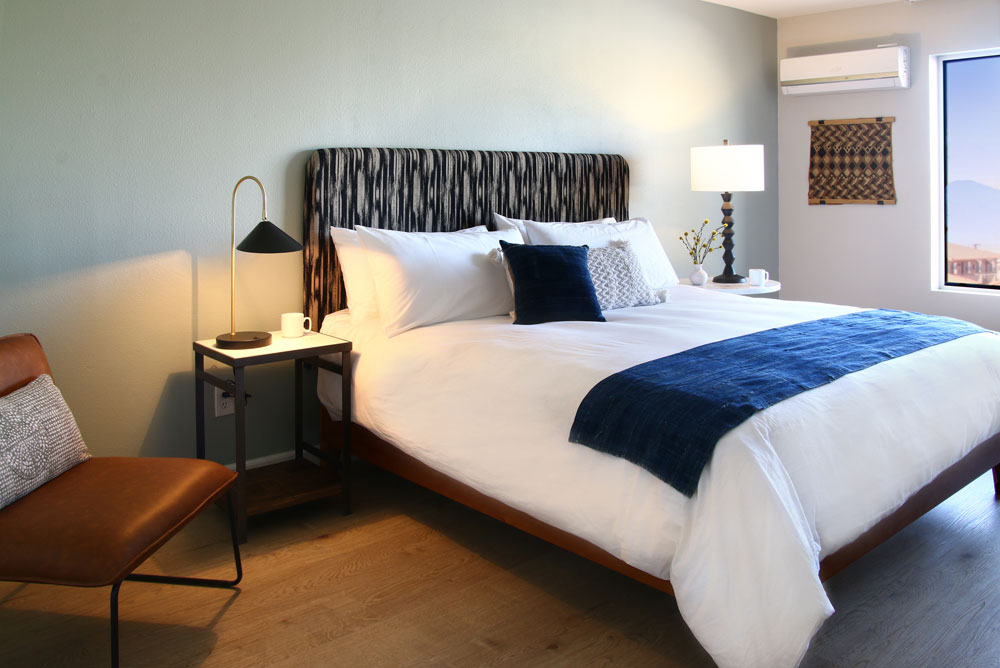 West Standard King Azure Palms Hot Springs Room Detail