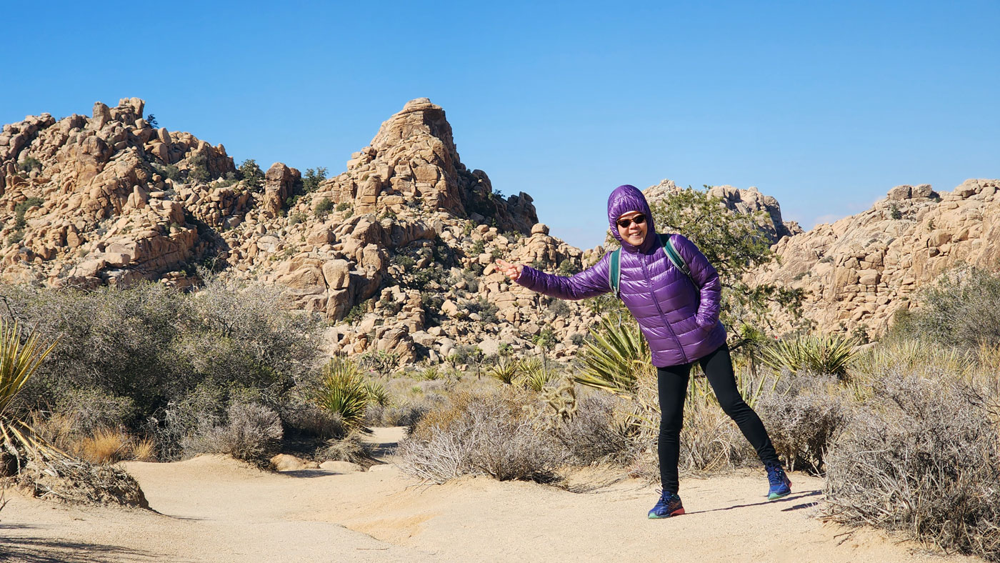 Hidden Valley hike in Joshua Tree National Park