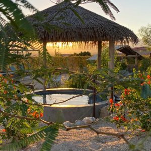The Oasis Tube at Sunset