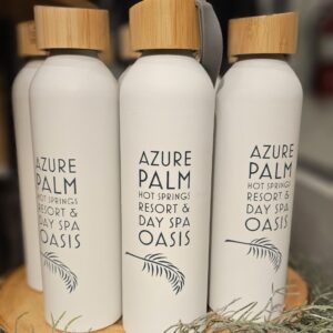 Azure Palm Water Bottles